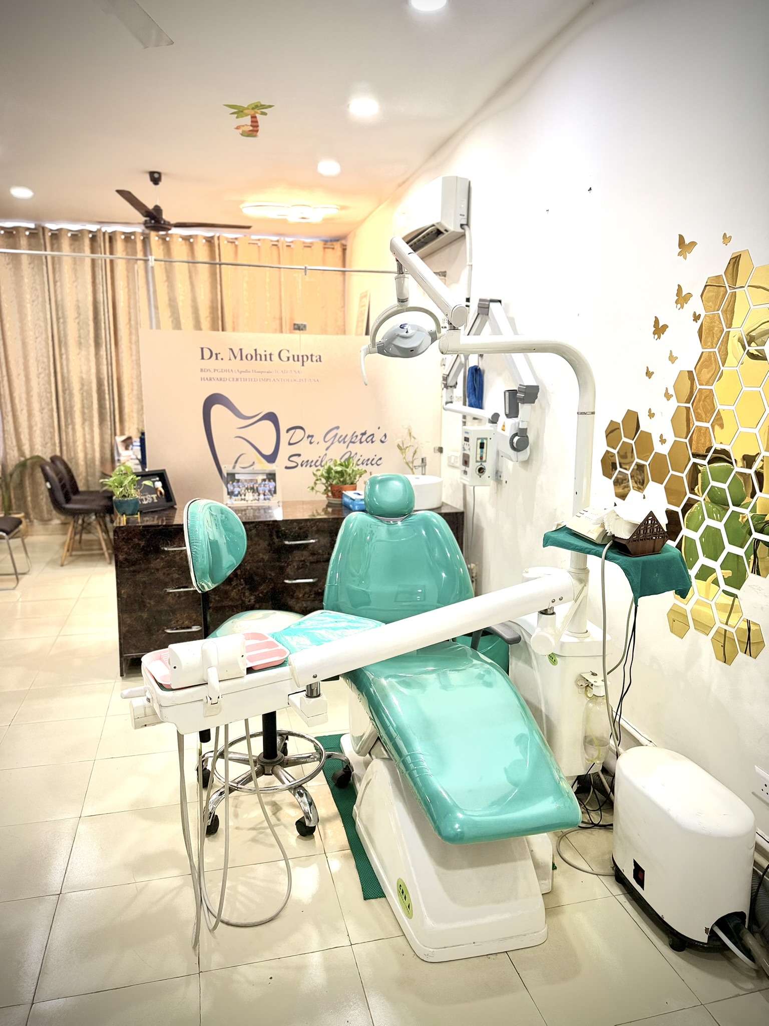 Dr guptas smile clinic dental chair